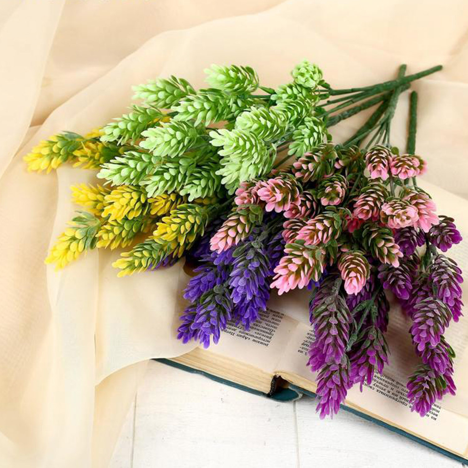 Букет "Шишечки" 28 см, микс   3792233