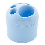 Подставка д/зубных щеток и пасты пластм. арт.213 ("Полимербыт") *1/24