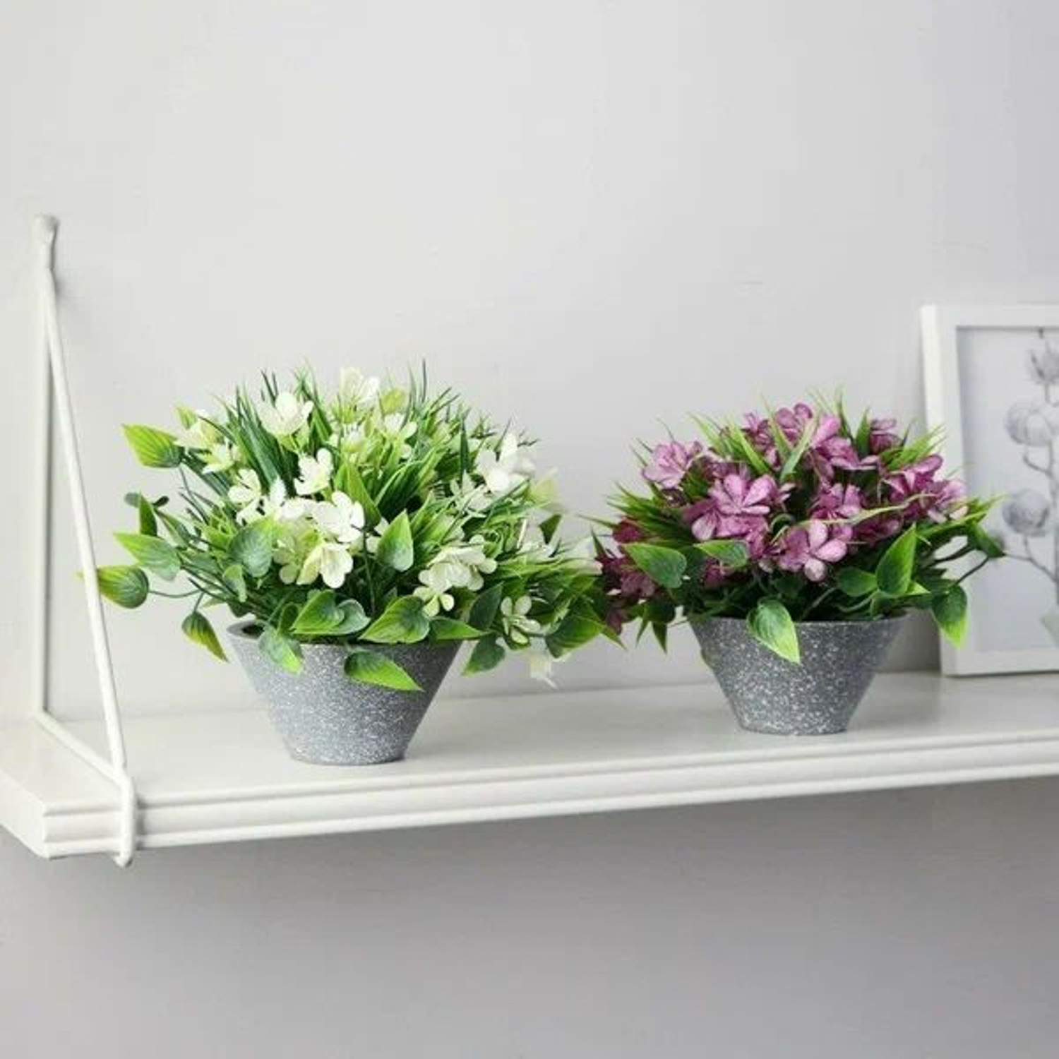 Бонсай в горшке "Альстрёмерия" 11х14 см, микс   9750542