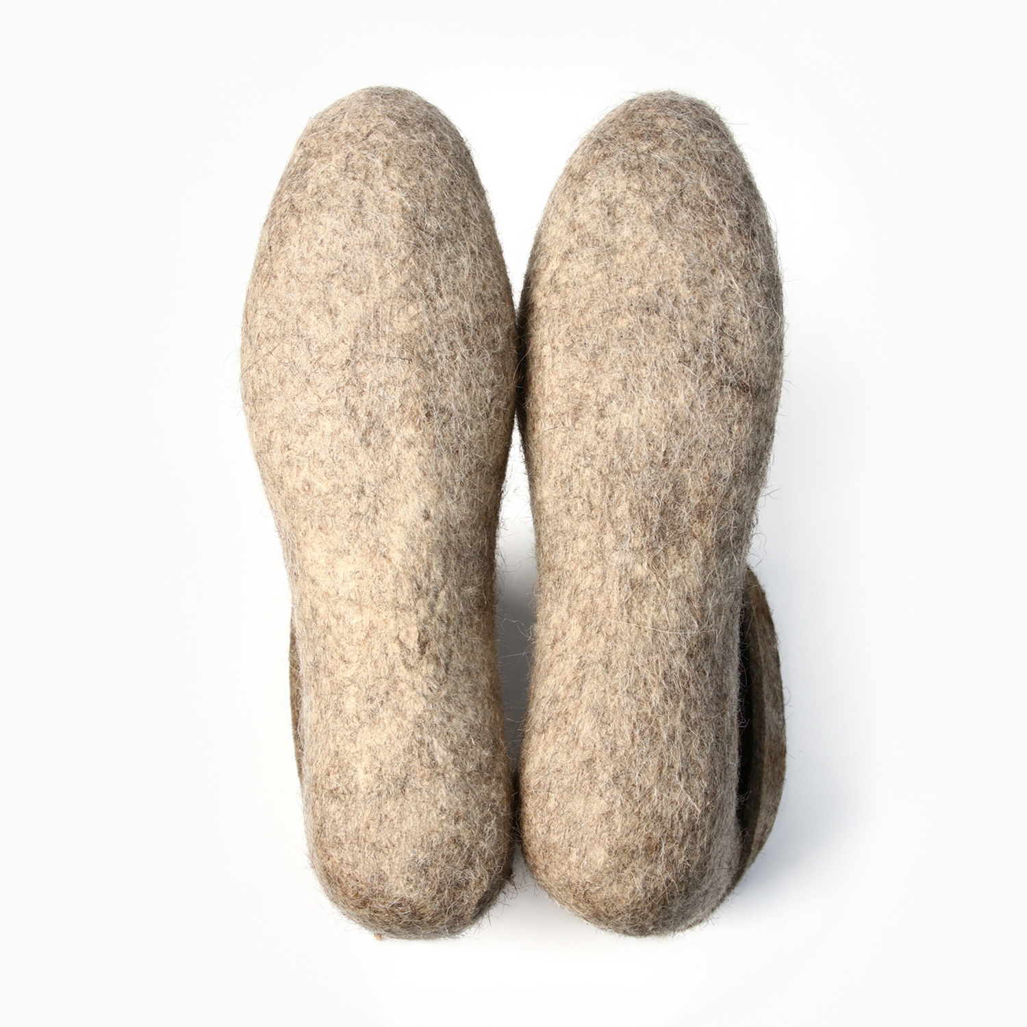 Ботики (валенки) мужские с загибом цвет натуральный, р-р 42 (30) 7998167