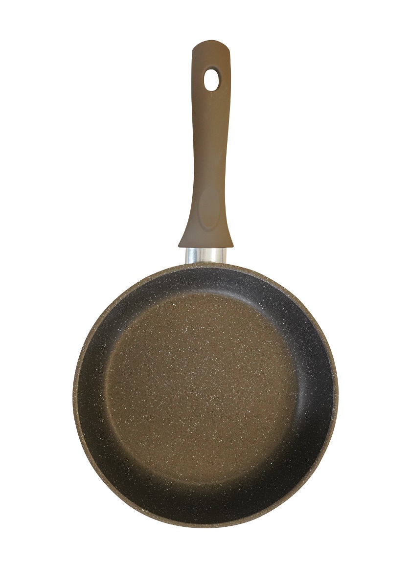 Сковорода алюмин. антипригарная "Kukmara" "Marble INDUCTION" Мрам.коф. d24см смкиш240а*1/4