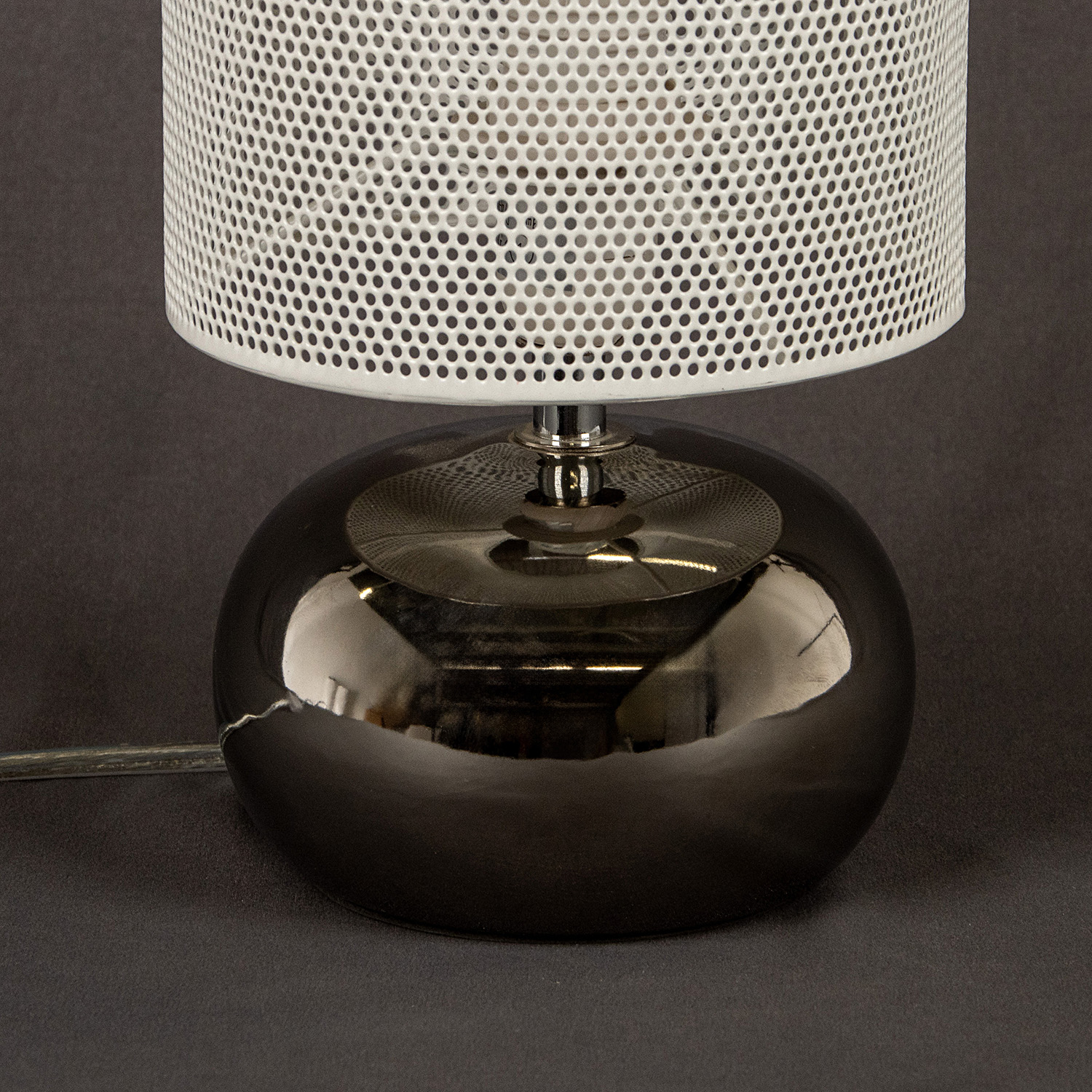 Лампа настольная 21018/1T SV WT Е14 40Вт S=2м2  *1/24