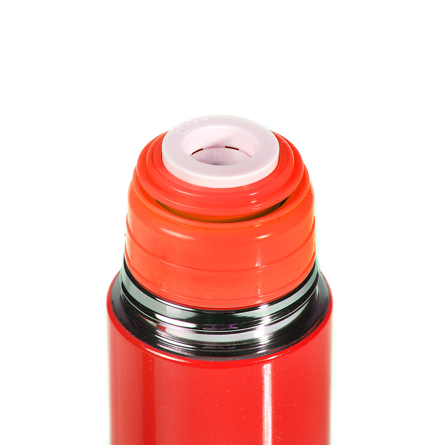 Термос нерж.Биосталь 0,5л Узк.горло FLЁR Красный NВ-500 С-R