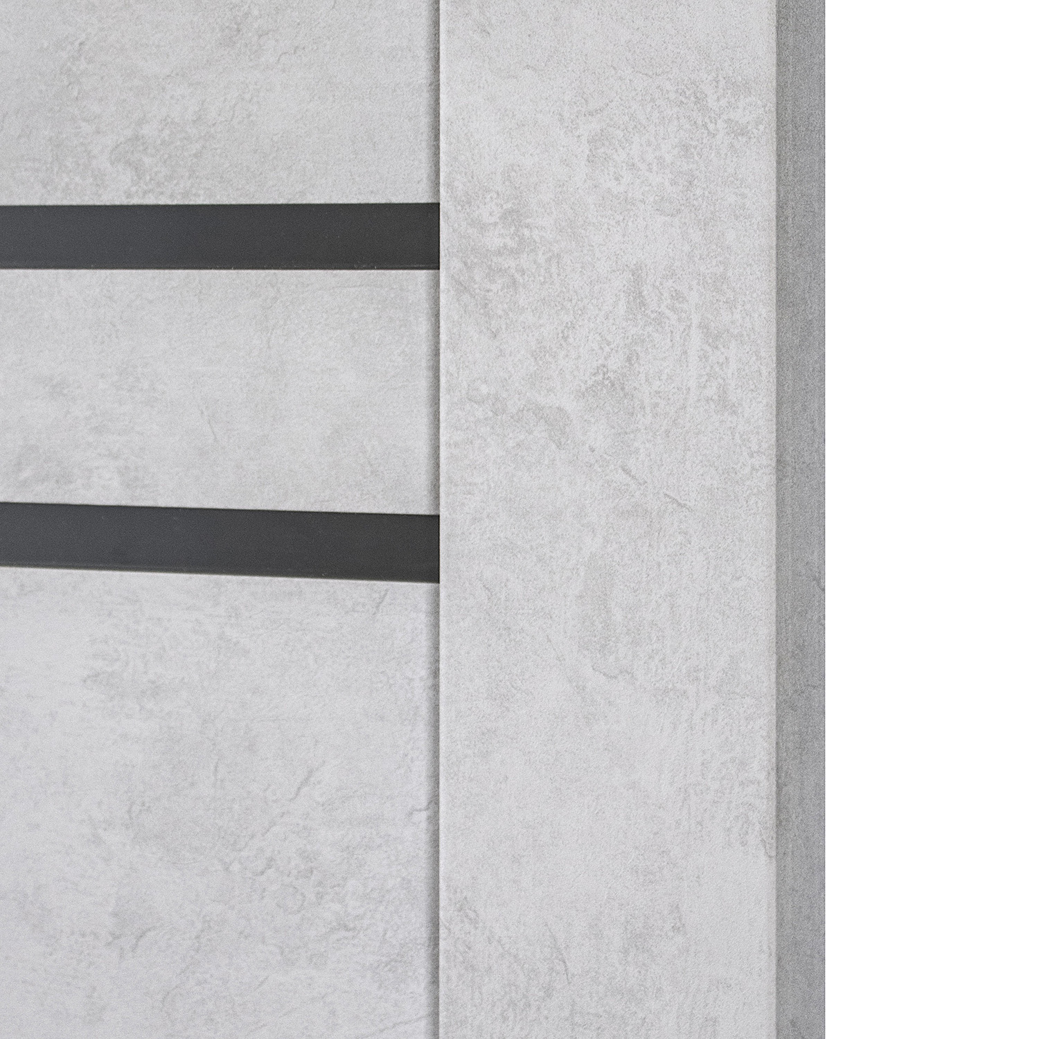 Дверь межкомнатная остеклённая ЦАРГИ ПВХ COMFORT-11 Бетон Снежный 600мм BROZEX-WOOD  *1