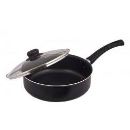 Сковорода алюм.а/приг.  Scovo "Consul" d20см глуб."Сотейник" Стекл.кр. RC-018 ("Сково") *1/8