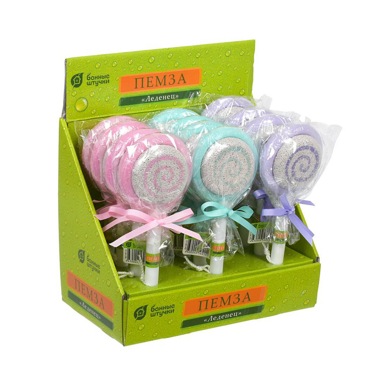 Пемза "Леденец" в ассортименте "Банные штучки"/ 12