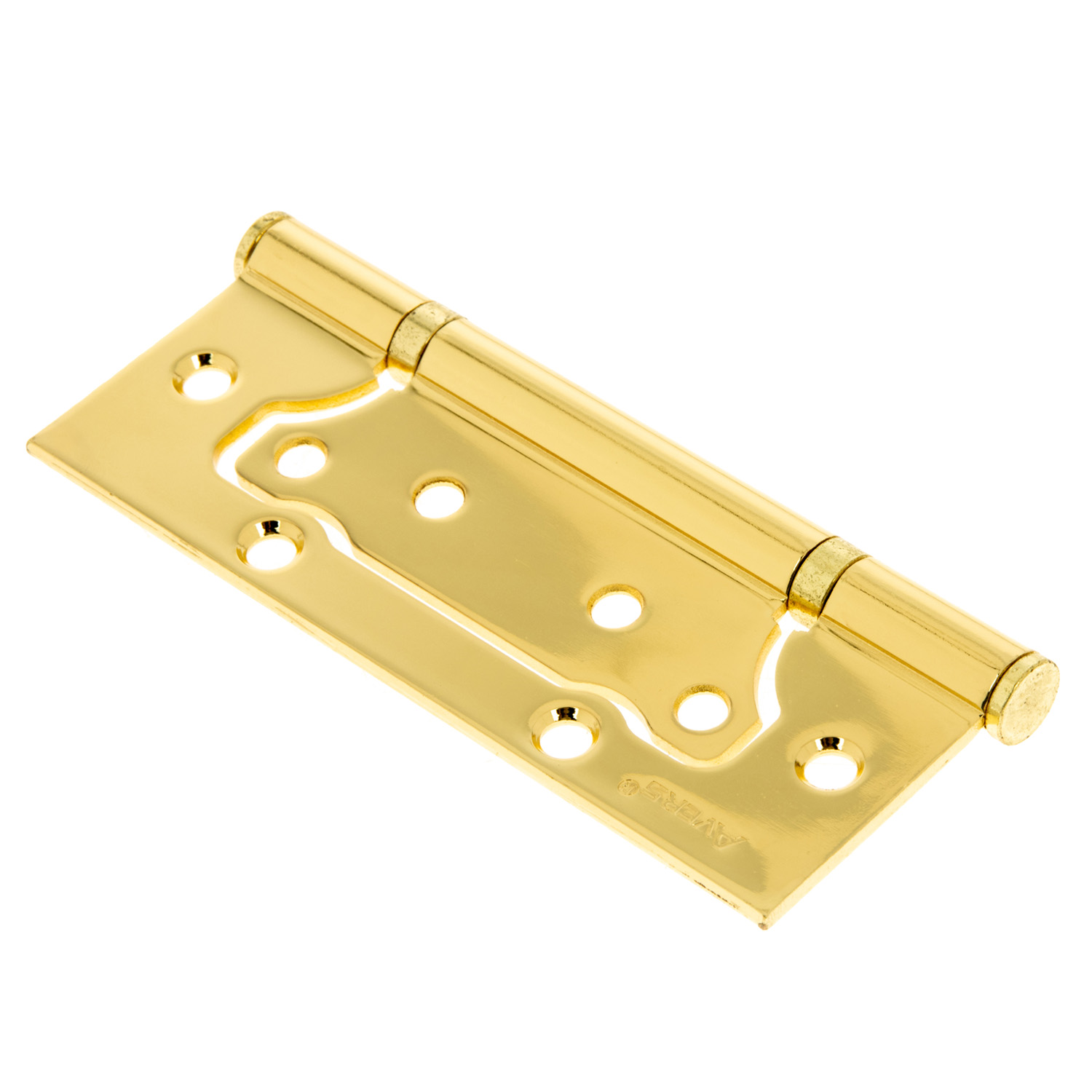 Петля без врезки 125*75*2,5мм ЗОЛОТО G (комплект 2шт.) AVERS *1/6/48