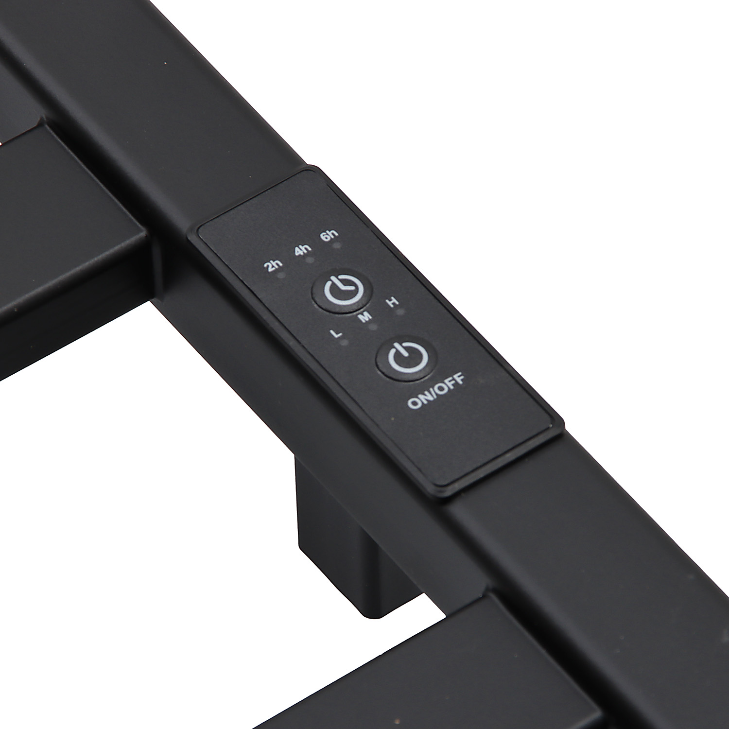 Полотенцесушитель электрический Пэк сп 20 кв П 80х50 черный ВГП Тругор *1