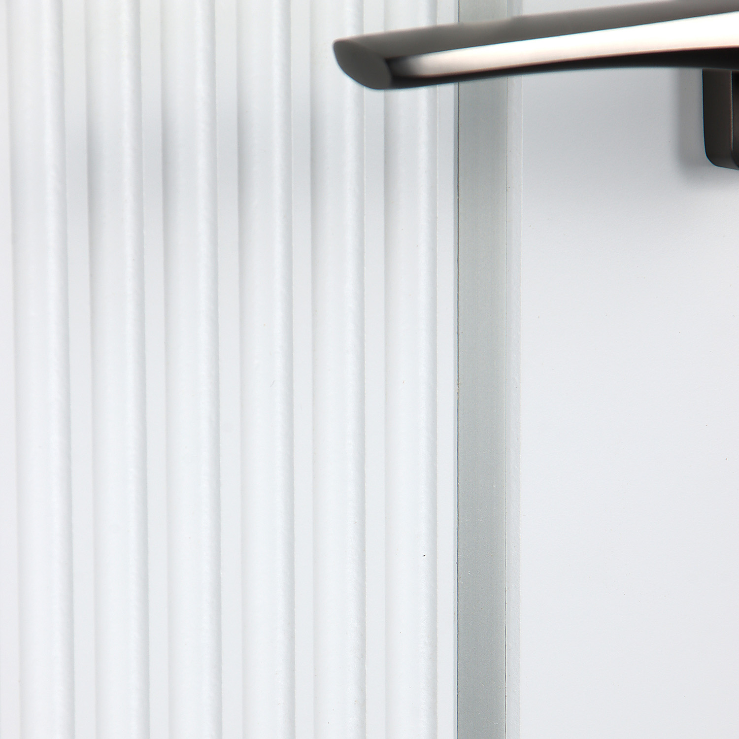 Дверное полотно глухое ПВХ Бронкс белый софт 800 мм Аркада