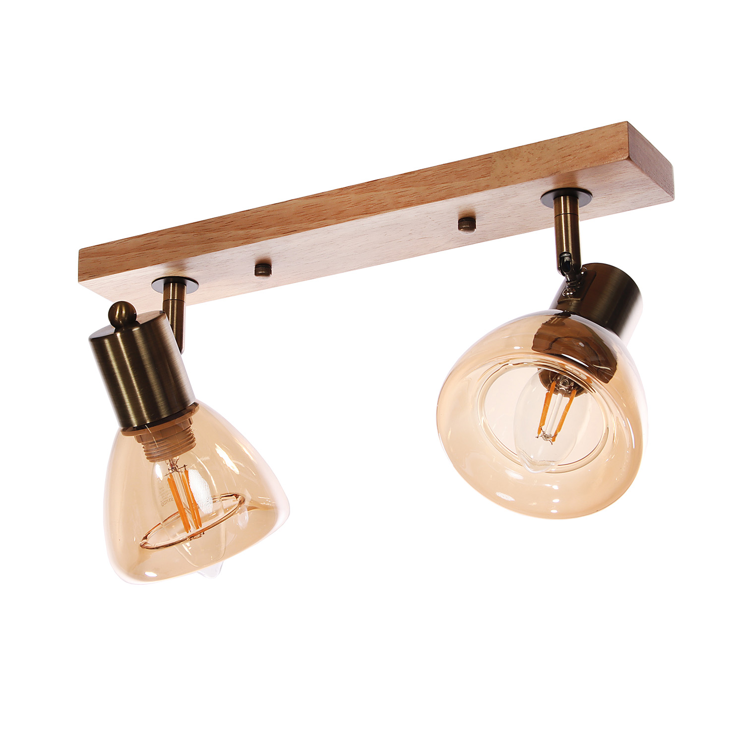 Светильник настенный (спот) N5104/2 AB+WOOD Е14 2*40W   VERNER LIGHTING *1 Светильник настенный (спот) N5104/2 AB+WOOD Е14 2*40W   VERNER LIGHTING *1