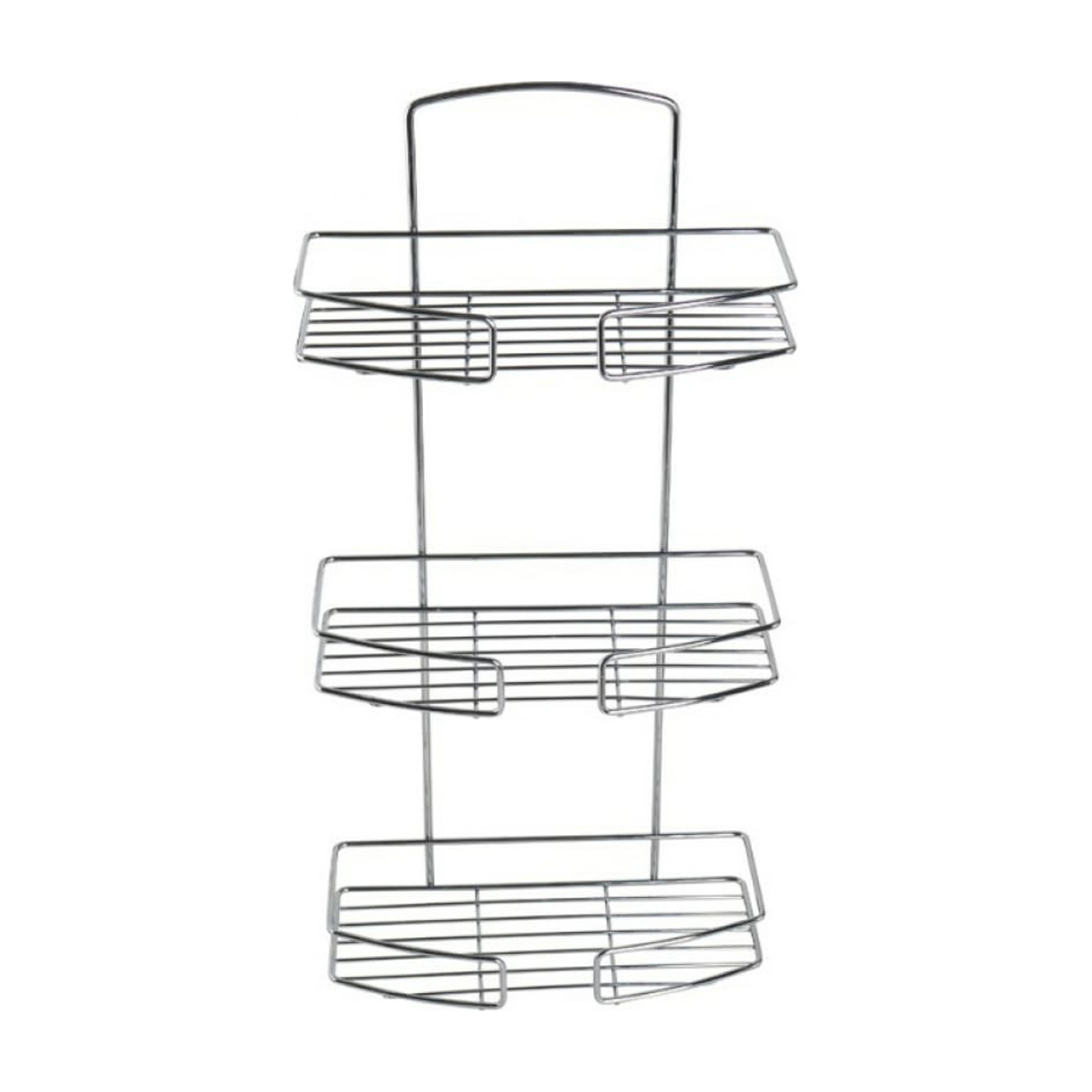 Полка трехъярусная прямая, проволока стальная, 13, Milardo, 013W030M44