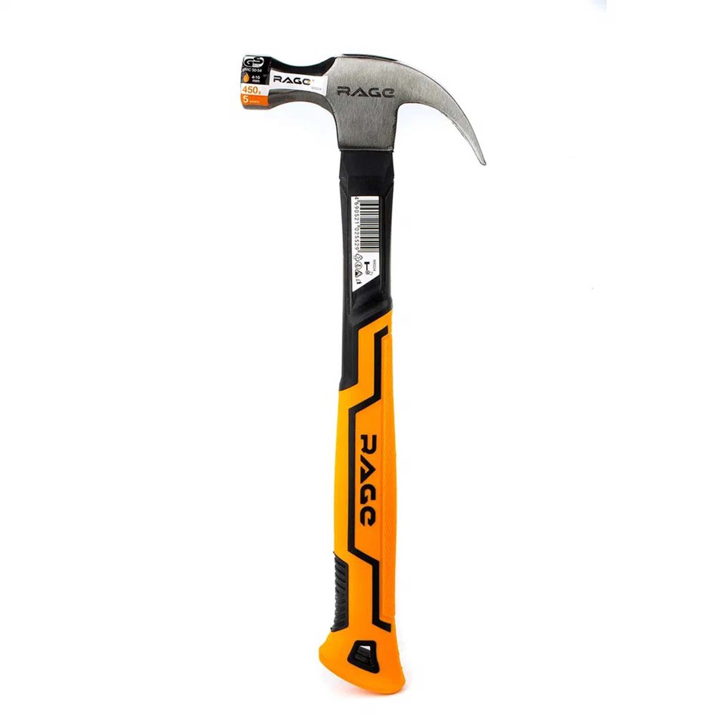 Молоток-гвоздодер 450 г RAGE by VIRA Молоток-гвоздодер 450 г RAGE by VIRA