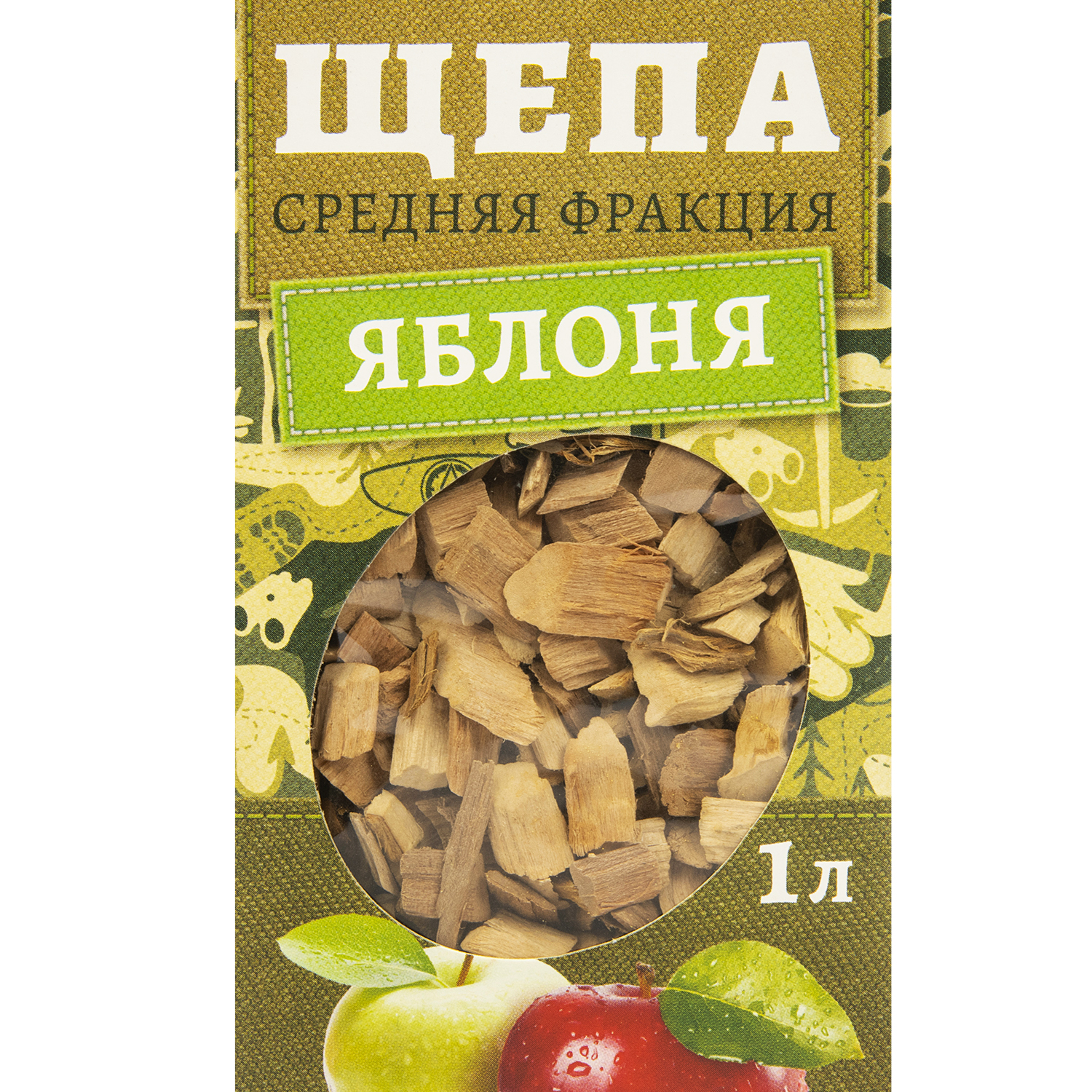 Щепа для копчения «Яблоня» BOYSCOUT, 1 л