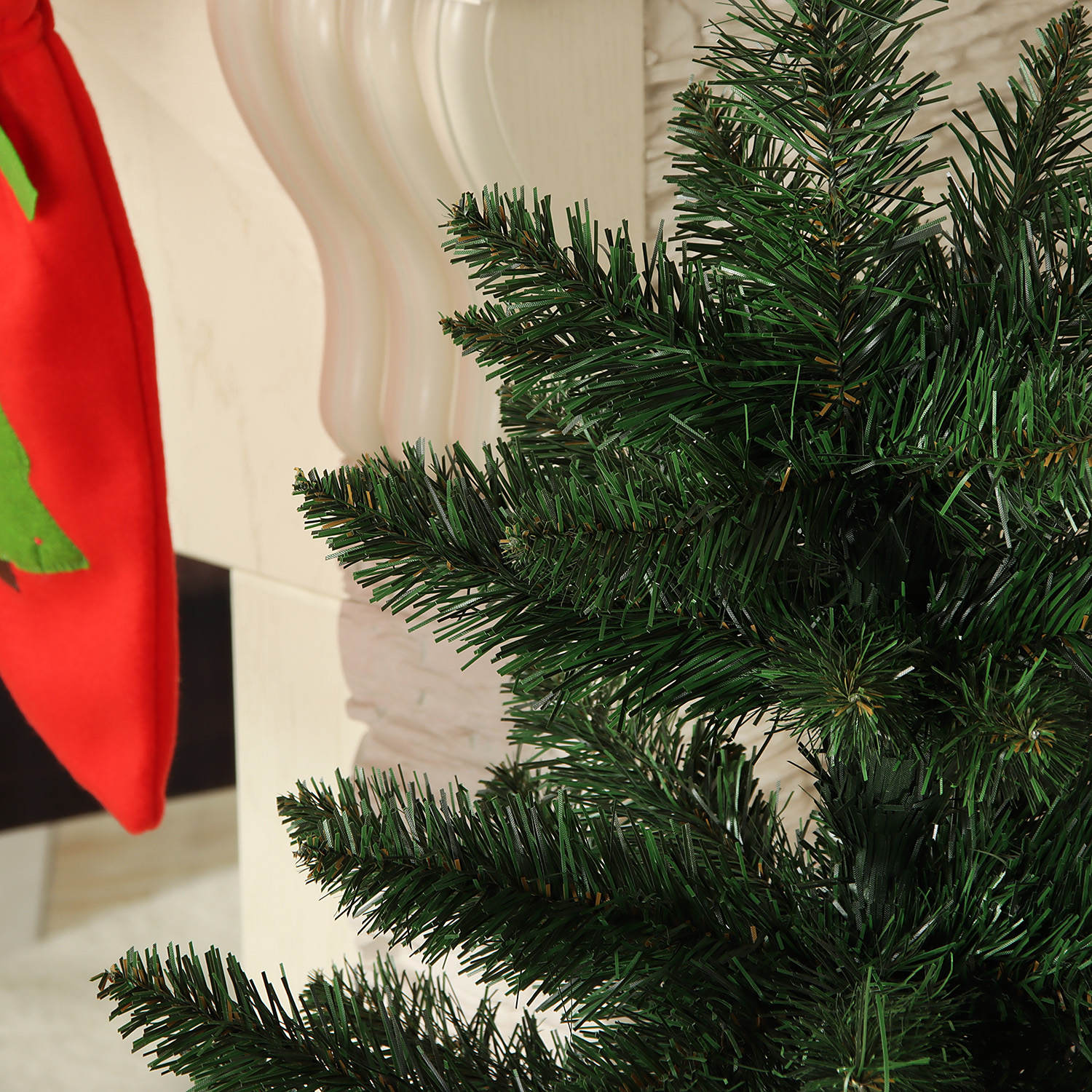 Елка искусственная Елки от Мишки «Карпатская», 120 см, ПВХ, зеленый Елка искусственная Елки от Мишки «Карпатская», 120 см, ПВХ, зеленый