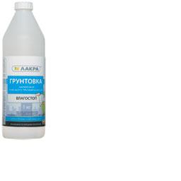 Грунтовка влагостойкая ЛАКРА, 1 л
