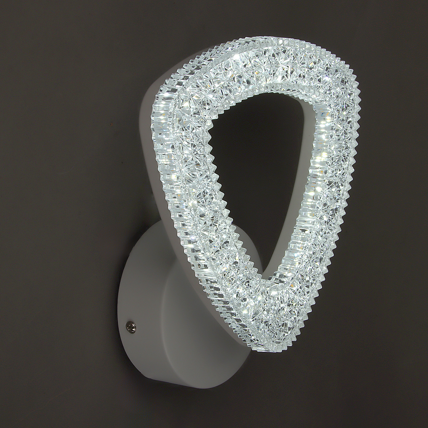 Бра YH1226/1 WT LED 1*8W LED 3000-6500К (l-215; w-175; h-650) б/пульта  VERNER LIGHTING *1