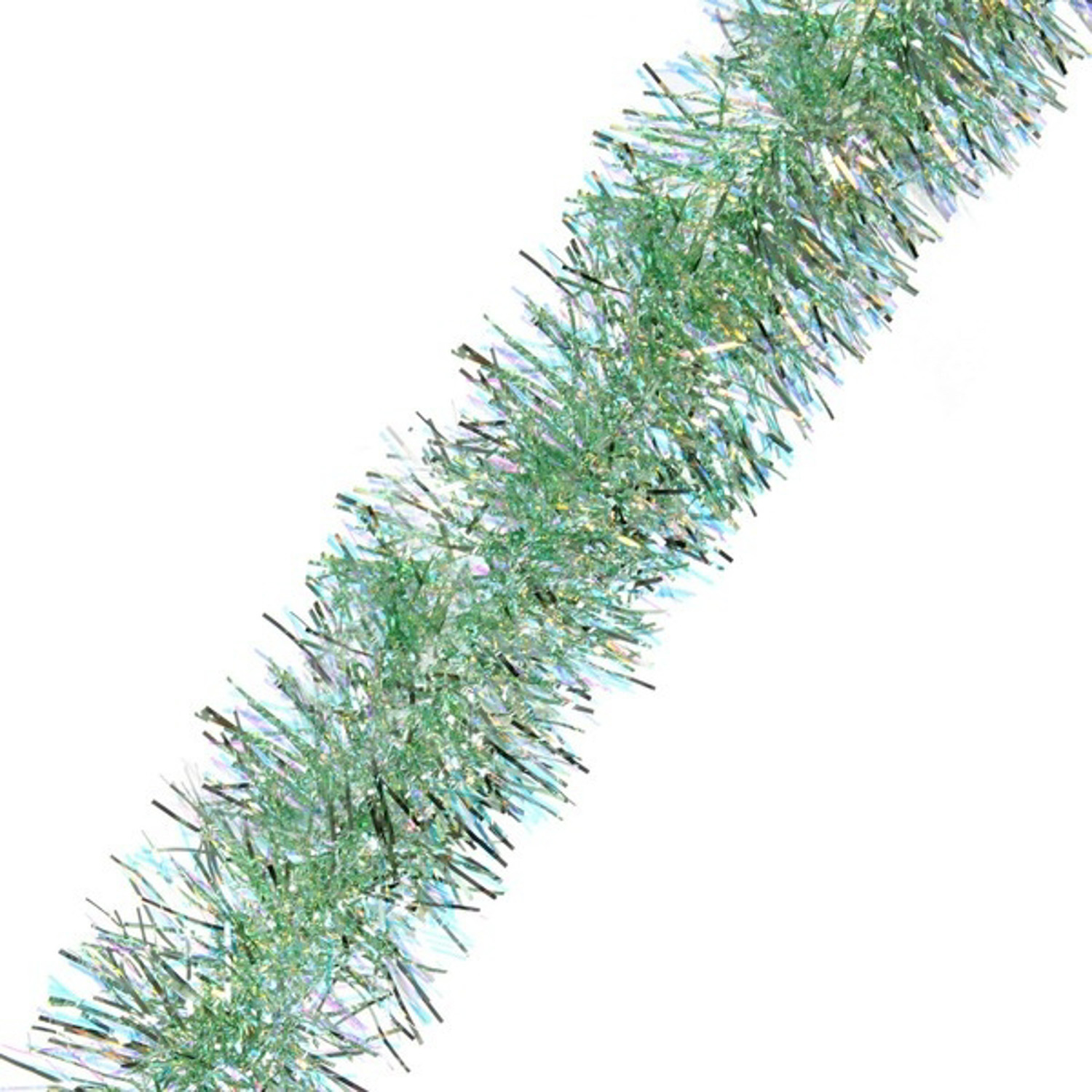 Мишура Серпантин «Блестящий вечер», 200х9 см, зеленый Мишура Серпантин «Блестящий вечер», 200х9 см, зеленый