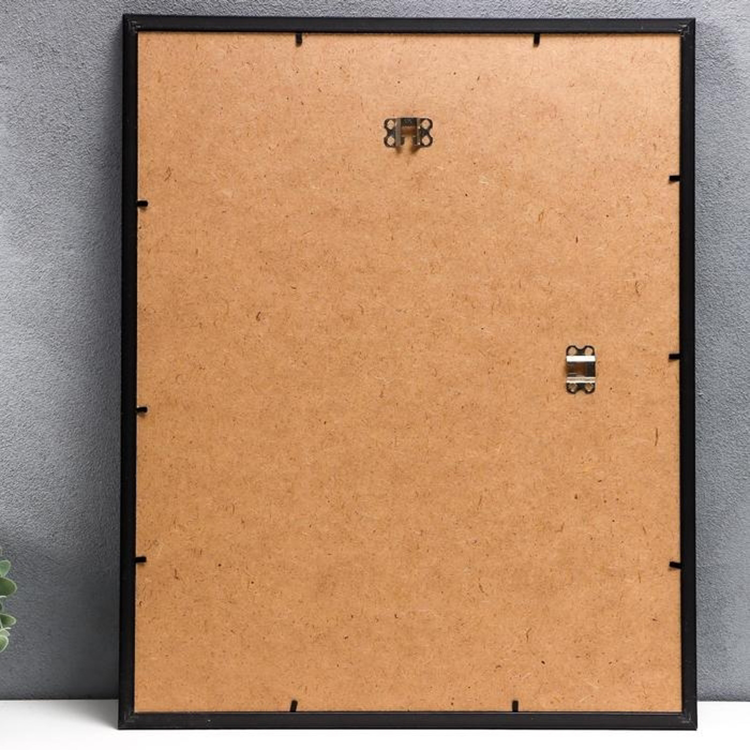 Фоторамка пластик Gallery 40х50 см, 641877-16, чёрный (пластиковый экран) 7096339