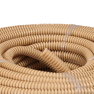 Труба ПВХ гофро с зонд. d25мм(25м) Светлое дерево *1 Труба ПВХ гофро с зонд. d25мм(25м) Светлое дерево *1