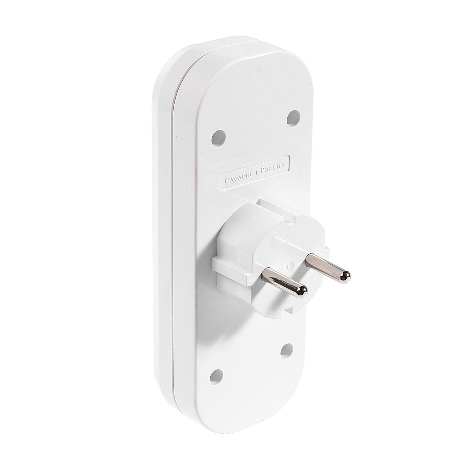 Разветвитель  3роз. 10А белый UNIVersal А203  *1/50