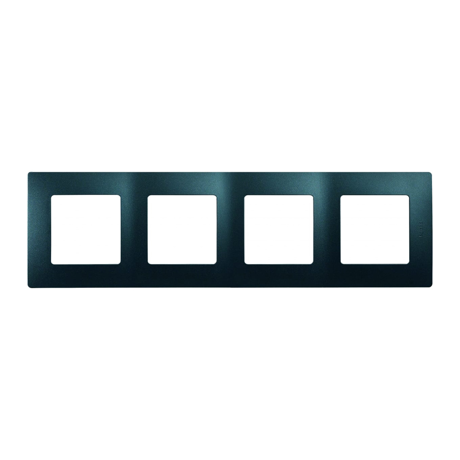 Рамка "Etika" 4-м. антрацит Leg 672584  *1