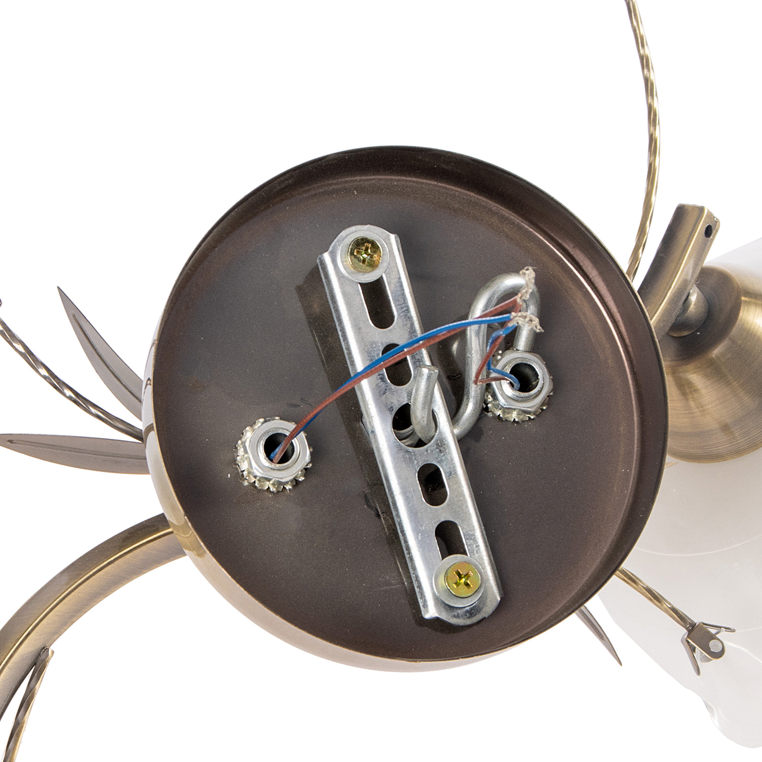 Люстра Verner Lighting N0327/2, 40 Вт, E27, 2 лампы, античная бронза