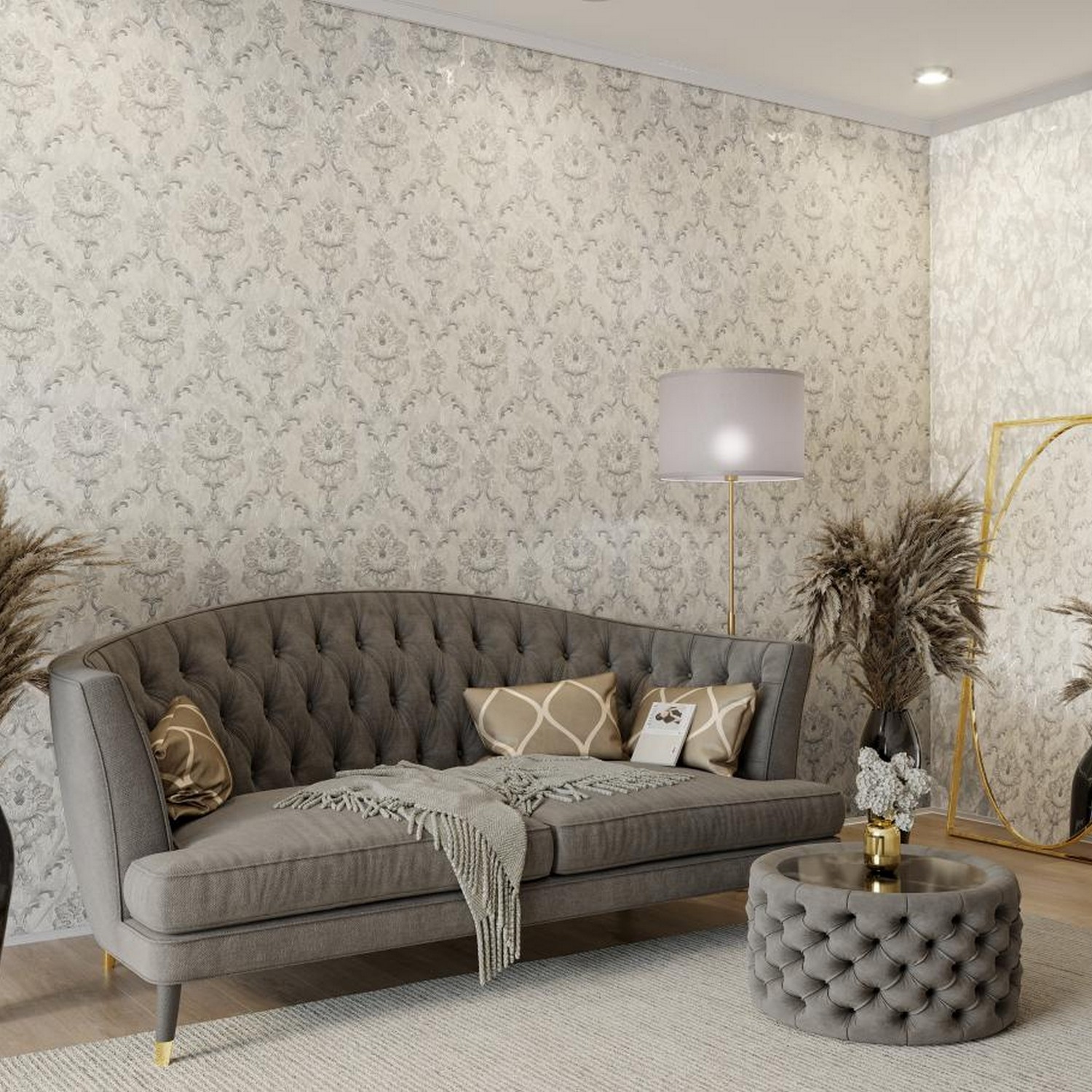 Обои флиз "Палитра" Bergamo фон PL72288-45  1,06*10м *6