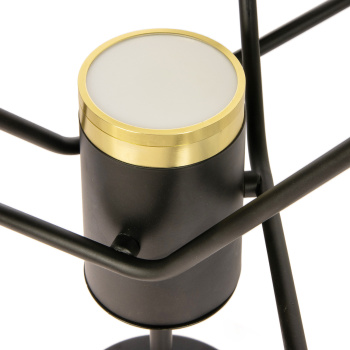 Люстра Verner Lighting N41826+1, LED 3000K-6500 K, черный