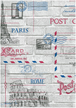 Обои бумажные Открытка сер 10 С1-БО (Минск) *24