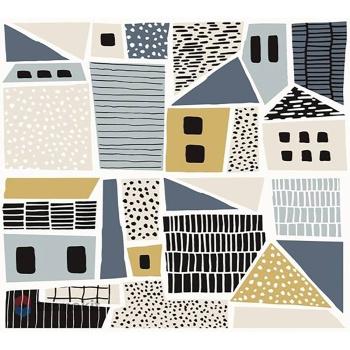 Панно из плитки LB Ceramics Копенгаген, 500х450х8 мм, мульти, 2 плитки