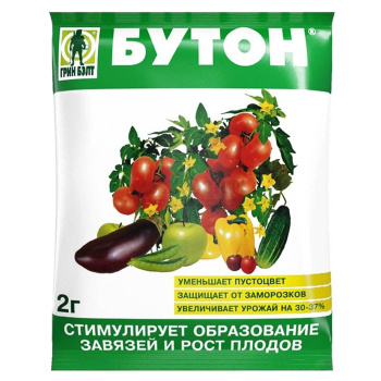 Стимулятор роста и цветения «Бутон» GREEN BELT, 2 г Стимулятор роста и цветения «Бутон» GREEN BELT, 2 г