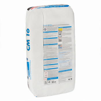 Клей для плитки 25 кг Церезит СМ 16, эластичный, серый, C2 TE