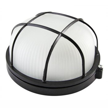 Светильник НПБ 1102 круг с реш. IP54 100Вт черн. TDM SQ0303-0027 *1/6