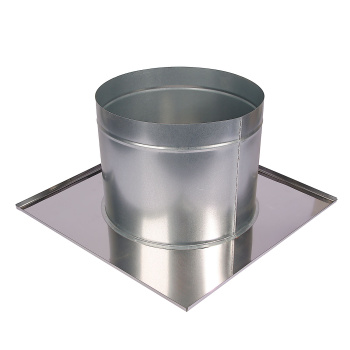 Потолочно-проходной узел ДППУ d115 Х холодный нерж.AISI430/оцин. круглый GS *1/16