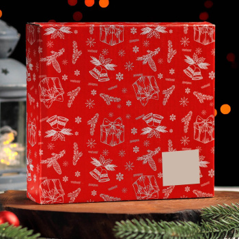 Блюдо "Новогодние помощники" 18x4 см 6255199