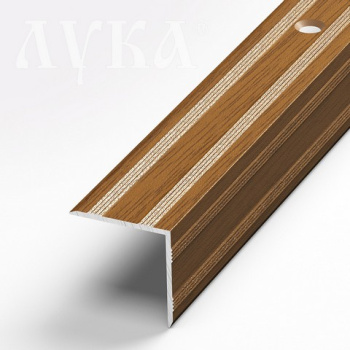 Порог-угол ВНЕШНИЙ ПУ 05 1800мм 088 орех (20*20мм) Лука *1/6/48