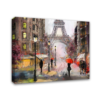 Картина на подрамнике 40*50 см "Эйфелева башня" Арт.1-068 *1
