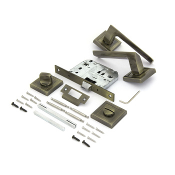 Комплект для двери БРОНЗА античная FZ SET 26L 170 BK AB Палладиум *1/10