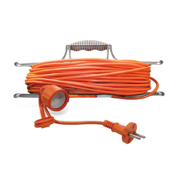 Удлинитель 1 розетка 20м б/з РАМКА ПВС 2х0,75мм2 6А мощ.нагр 1300Вт Универсал УШ-6 *1/12