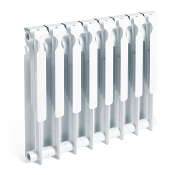 Радиатор алюминиевый 8 секций STI, 500 мм, белый Радиатор алюминиевый 8 секций STI, 500 мм, белый