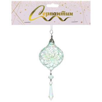 Подвеска "Сказочные узоры" 8*20 см, Зелёный Подвеска "Сказочные узоры" 8*20 см, Зелёный