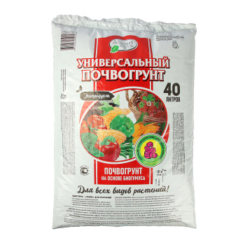 Почвогрунт 40 л универсальный Зеленый город