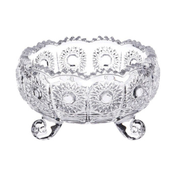 Конфетница стекло 11х7см (195-130) *1/36