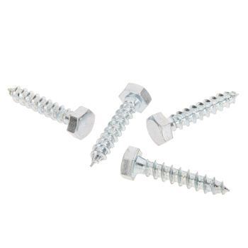 Шурупы по дереву BROZEX  8,0*40 шестигранник (4шт) *10/100 Шурупы по дереву BROZEX  8,0*40 шестигранник (4шт) *10/100