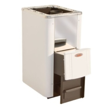 Печь банная "VIRA-18 П" Белая (Пар по Белому/встроенный парогенератор)