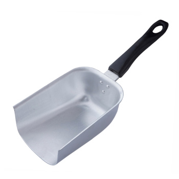 Совок для сыпучих продуктов алюмин. габ. р-ры: 310х110х125мм ТП-007  (Демидовский) *1/10