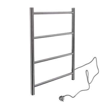Полотенцесушитель электрический лесенка  400х600  нерж. 4 полки ТЕРА (аналог ИШ377) *1