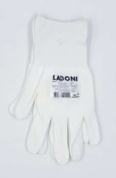 Перчатки рабочие нейлон без покрытия белые (арт.4384 Р)   *10/200