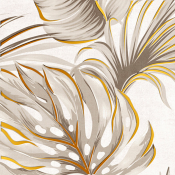 Плитка декоративная Global Tile Brasiliana тропики 1, 50х25 см, светло-бежевый