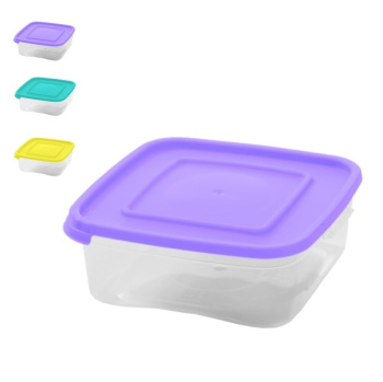 Контейнер д/прод. пластм. "Каскад" 0,46л д/микров.печи арт.610 ("Полимербыт") *1/36